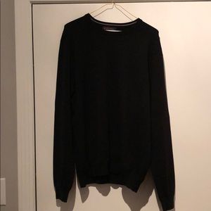 Black Men’s Brooks Brothers Crewneck Sweater